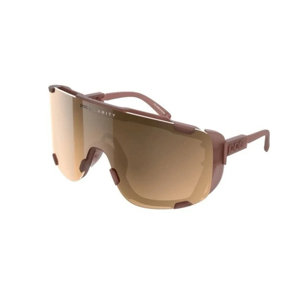 NEW! POC Devour Brown Clarity Trail Cat.2 Lens Cycling Sunglasses